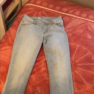 Old Navy Super Skinny Jeans (light blue)